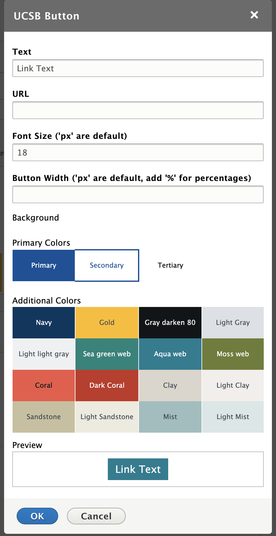 button icon settings example