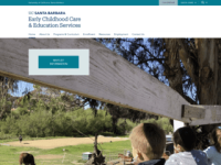 Early Childhood Care & Education Services website thumbnail