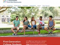 First-Gen Community front page