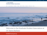 graduate student association website thumbnail