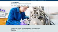 Microscopy and Microanalysis Facility website thumbnail