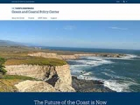 Ocean and Coastal Policy Center front page