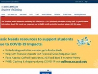 wellbeing site front page