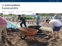 Sustainability site front page