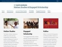 haitian studies website front page